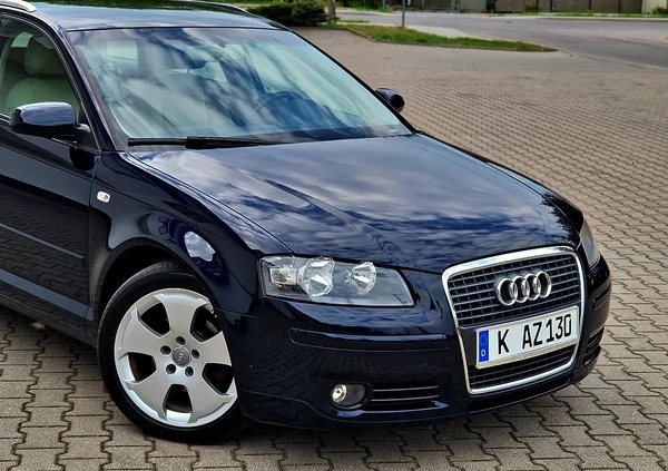 Audi A3 cena 22900 przebieg: 235000, rok produkcji 2008 z Brok małe 742